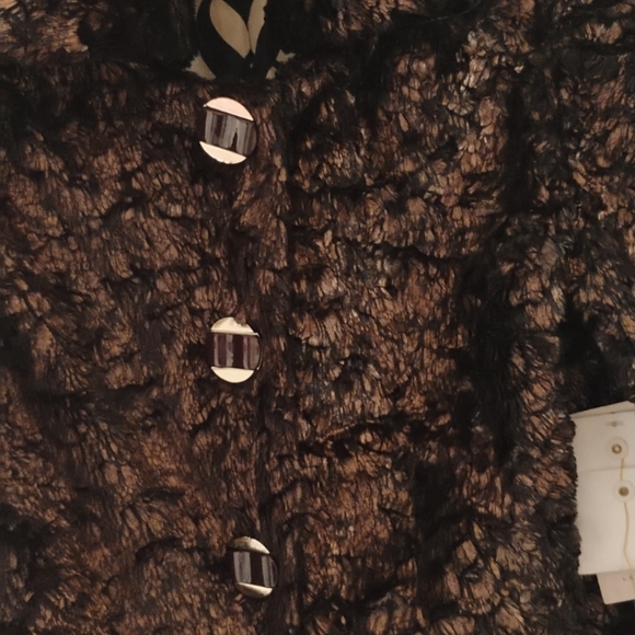 Leifsdottir - Designer Jacket - Faux fur - Unique Signature One of a kind - Picture 3 of 9